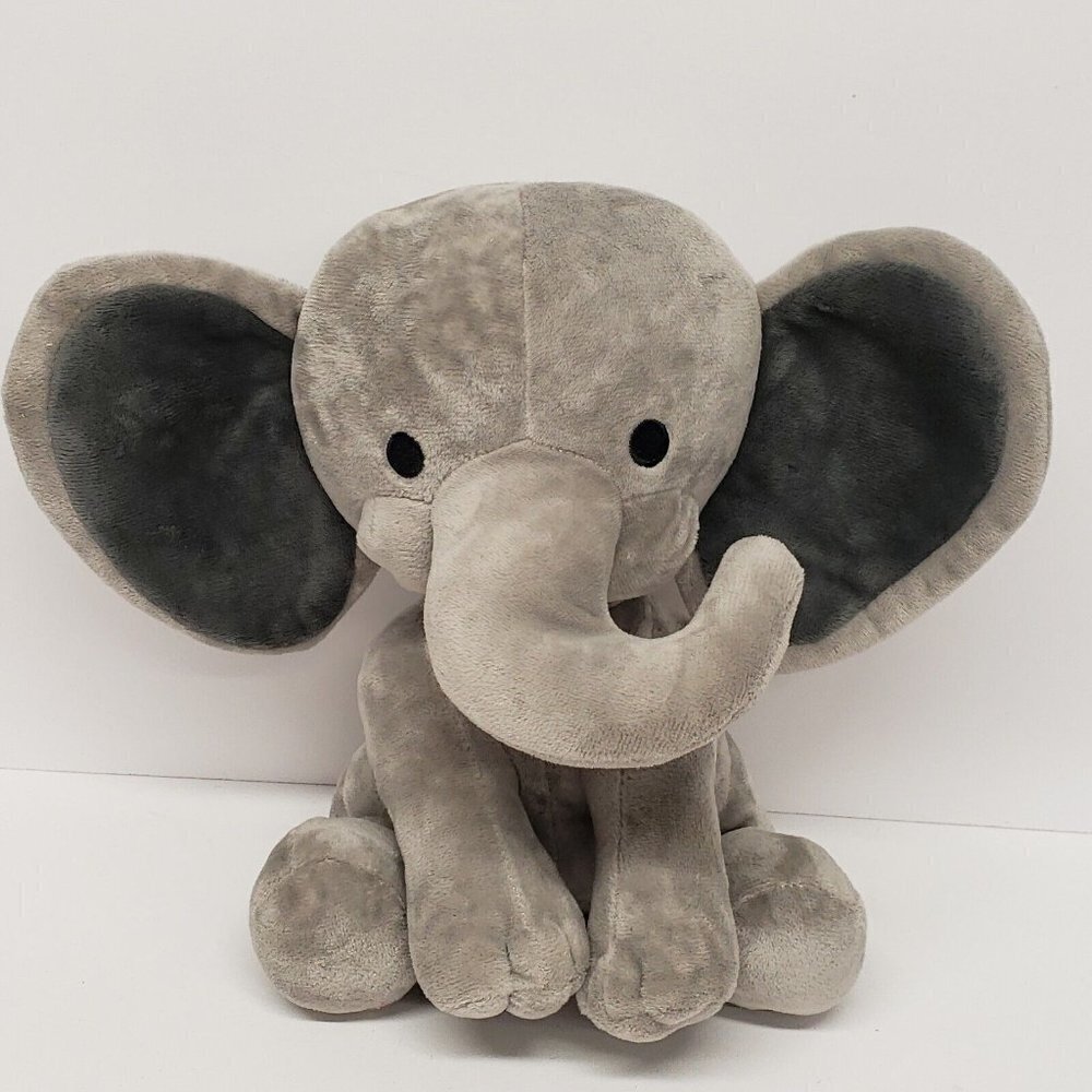 Bedtime Originals 9" Lambs Ive Gray Elephant 2020 Stuffed Animal Plush